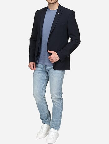 Blazer casual col tailleur