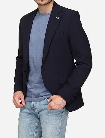 Blazer casual col tailleur