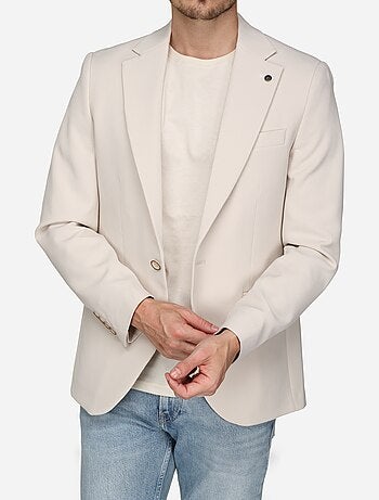 Blazer casual col tailleur