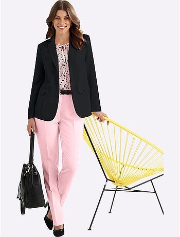 Blazer Chemisier Coupe Classique - Taille Standard - Moda Vilona