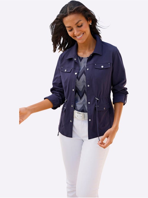 Blazer Chemisier Poches Poitrine Plaquées - Taille Standard - Witt - Kiabi