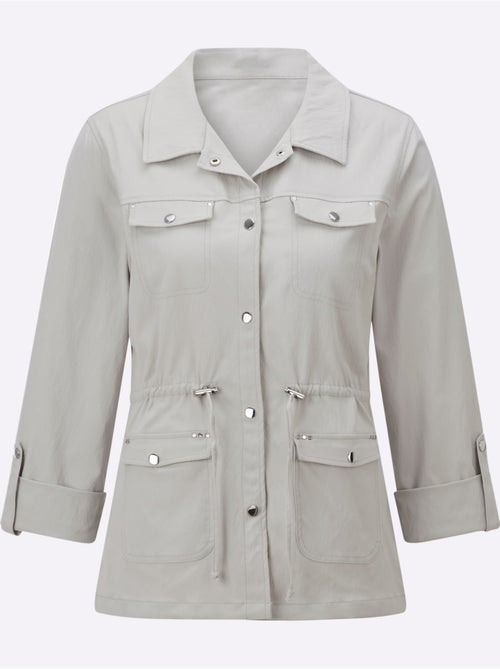 Blazer Chemisier Poches Poitrine Plaquées - Taille Standard - Witt - Kiabi