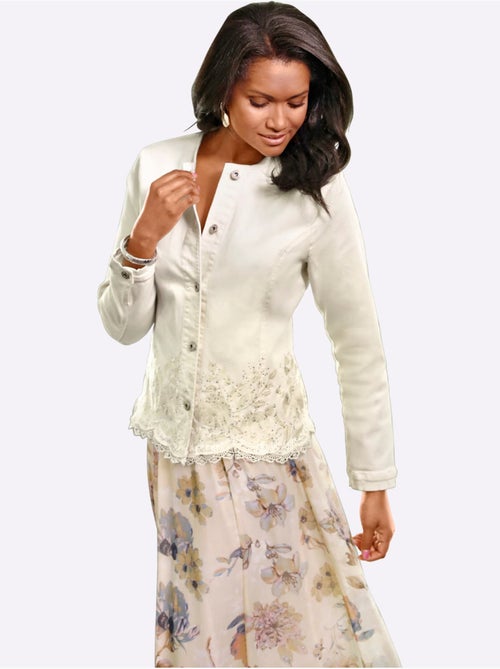 Blazer Chemisier Qualité Coton - Taille Standard - Witt - Kiabi