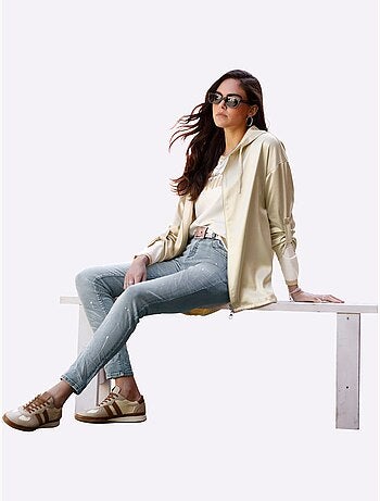Blazer Chemisier Qualité Satin Légèrement Brillante - Taille Standard - Helline