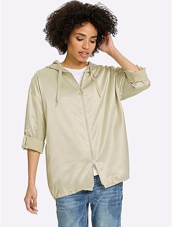 Blazer Chemisier Qualité Satin Légèrement Brillante - Taille Standard - Helline