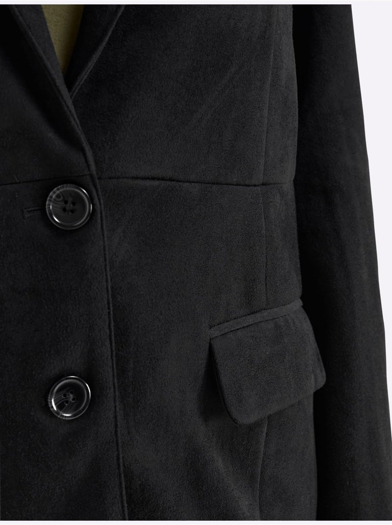 Blazer Coupe Féminine - Taille Standard - Sheego Noir - Kiabi