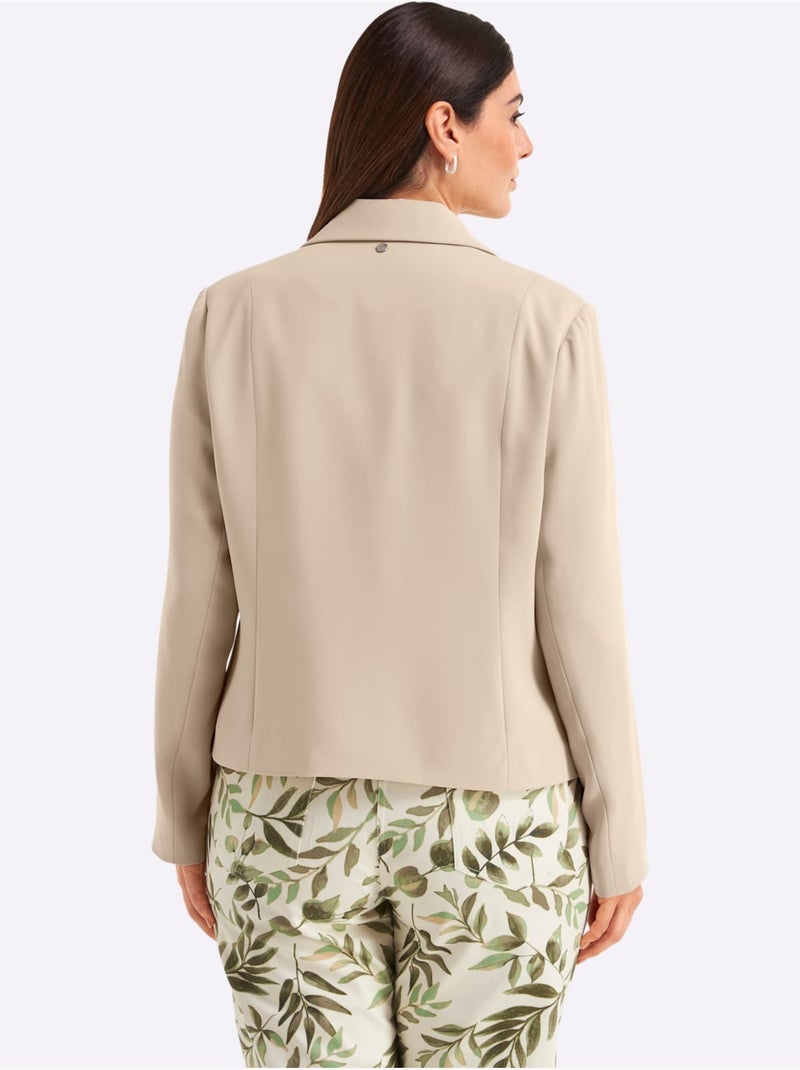 Blazer Court - Taille Standard - Sheego Beige - Kiabi