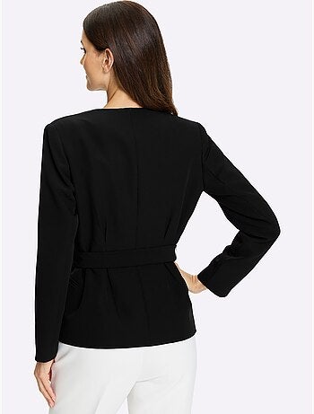 Blazer Court Ceinture - Taille Standard - Helline