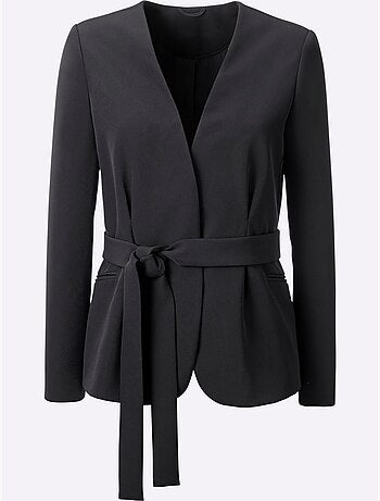 Blazer Court Ceinture - Taille Standard - Helline