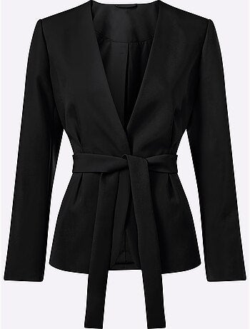 Blazer Court Ceinture - Taille Standard - Helline
