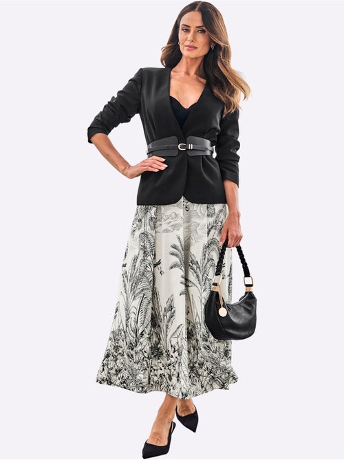 Blazer Court Ceinture - Taille Standard - helline - Kiabi