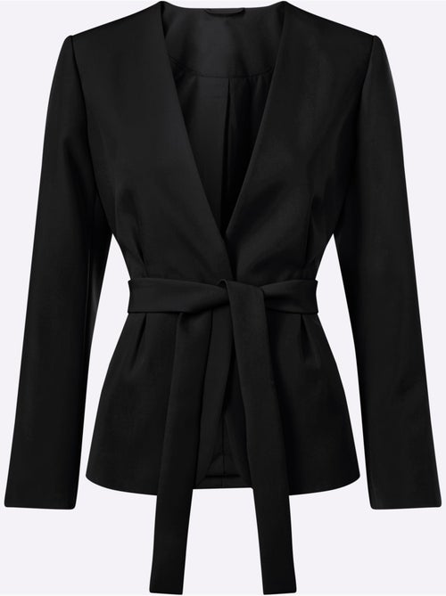 Blazer Court Ceinture - Taille Standard - helline - Kiabi