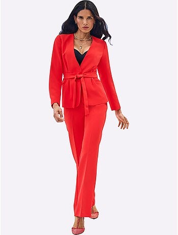 Blazer Court Ceinture - Taille Standard - Helline