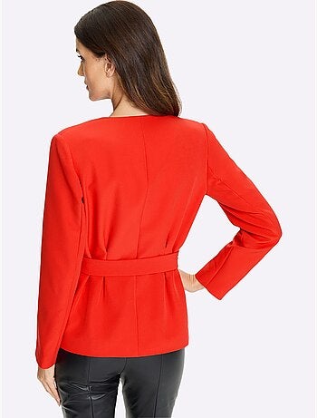Blazer Court Ceinture - Taille Standard - Helline