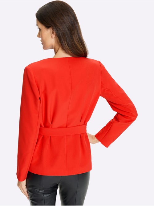 Blazer Court Ceinture - Taille Standard - helline - Kiabi