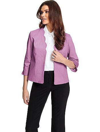 Blazer Court Coupe Courte Tendance - Taille Standard - Witt