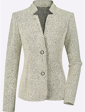 Blazer court qualité ultra-douce - taille standard - moda vilona