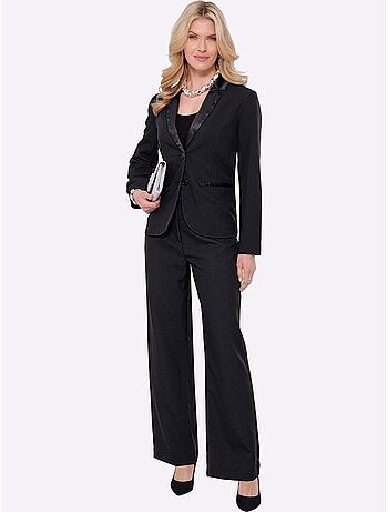 Blazer Coutures Princesse Structurantes - Taille Standard - Moda Vilona