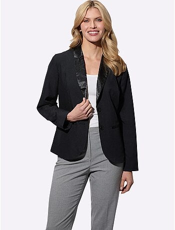 Blazer Coutures Princesse Structurantes - Taille Standard - Moda Vilona