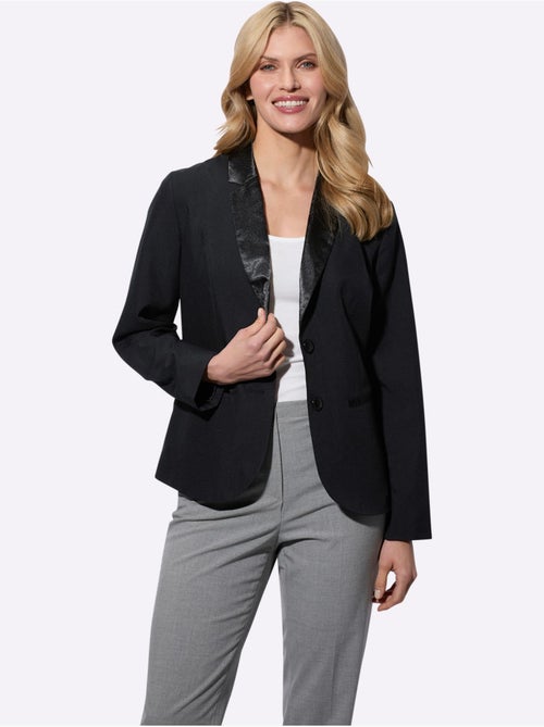 Blazer Coutures Princesse Structurantes - Taille Standard - Moda Vilona - Kiabi