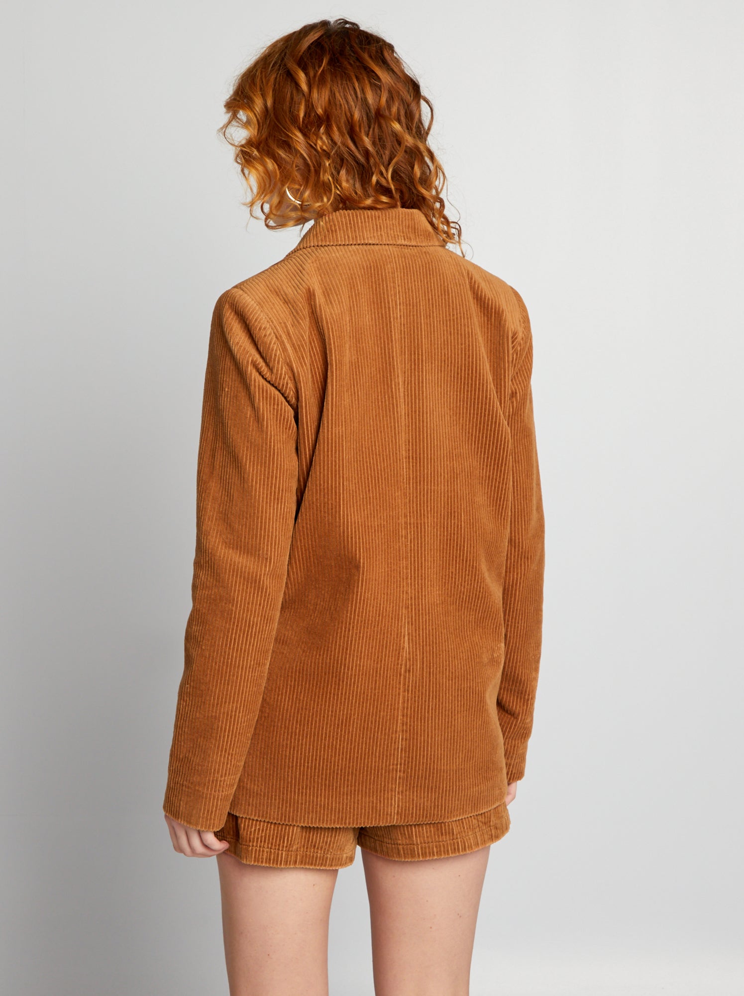 Blazer Femme En Velours - Veste Costume Ouverte, Manches Longues, Vert/noir/bordeaux