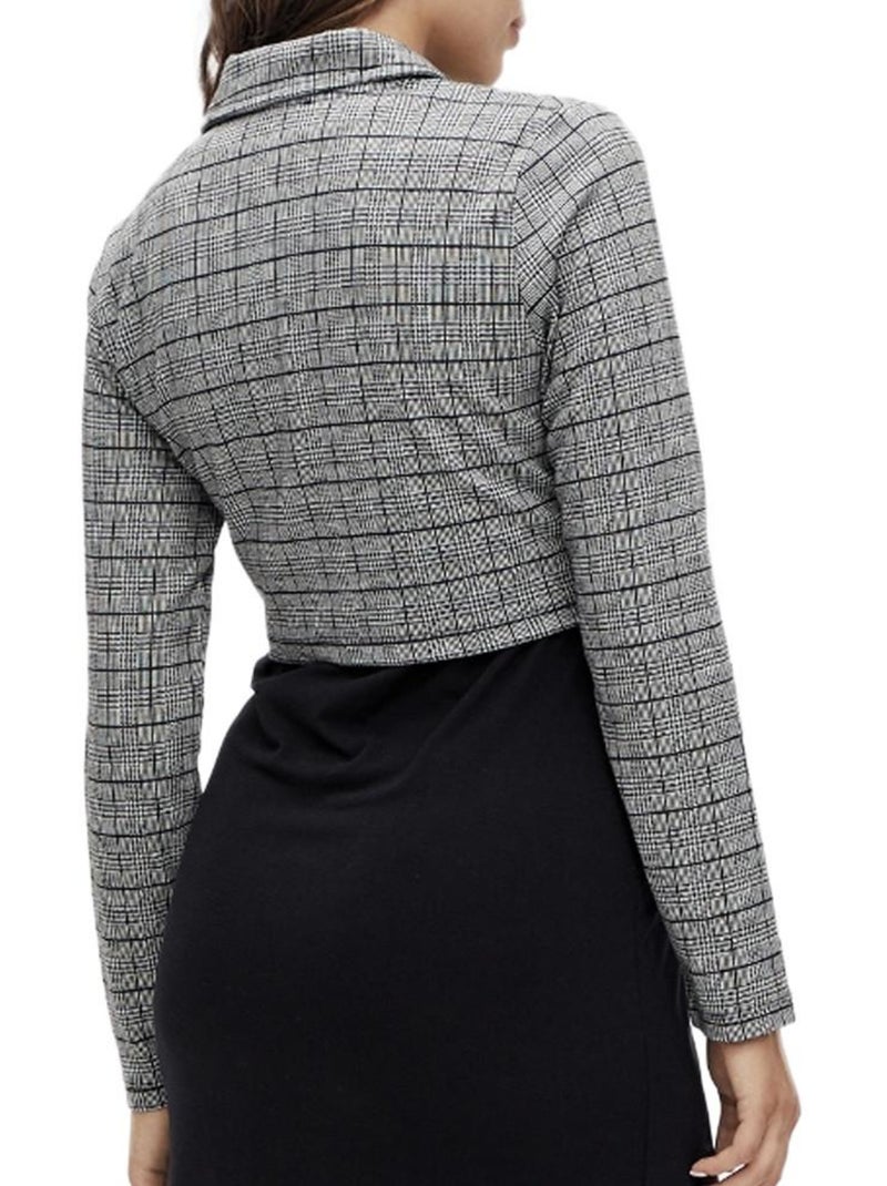Blazer de Grossesse Femme Mamalicious Noir - Kiabi