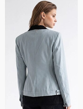 Blazer en coton mixray