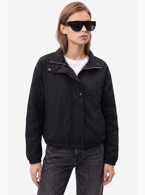 Blazer en coton mixray - Kiabi
