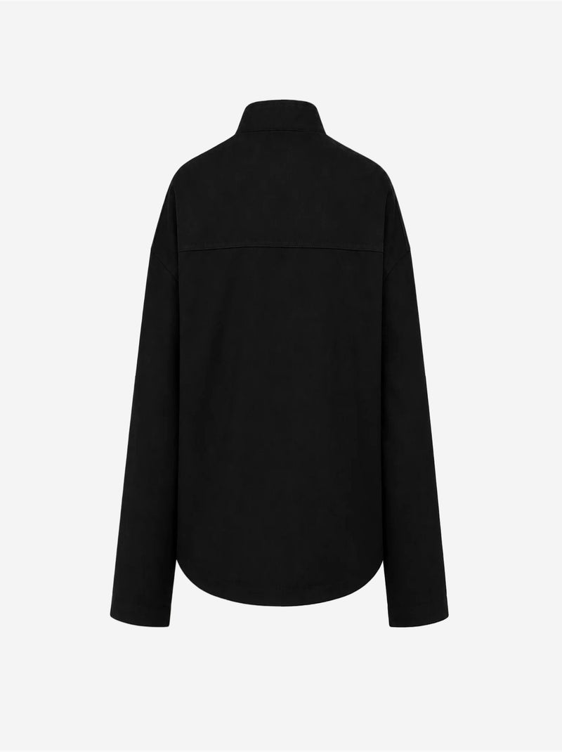 Blazer en coton mixray Noir - Kiabi