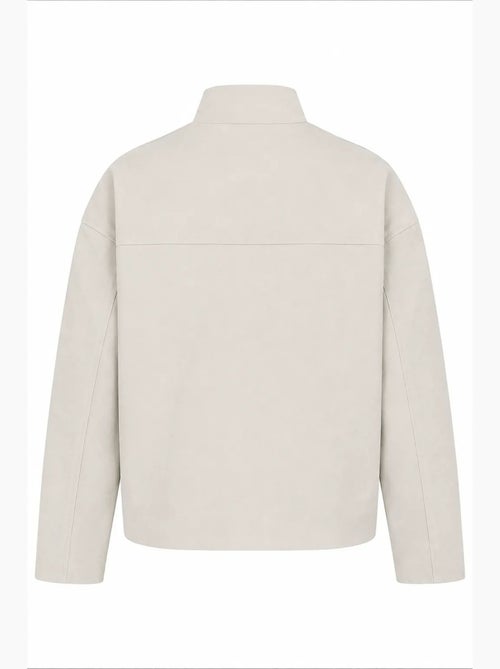Blazer en coton mixray - Kiabi