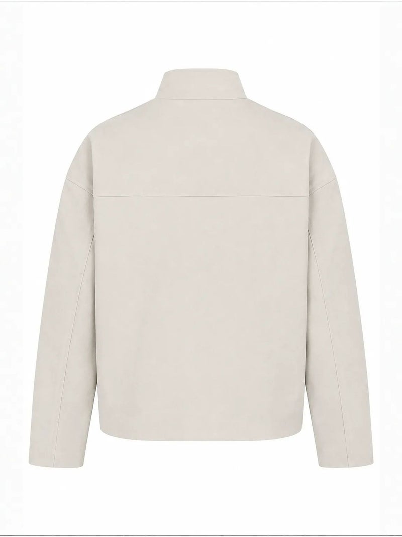 Blazer en coton mixray Sable - Kiabi
