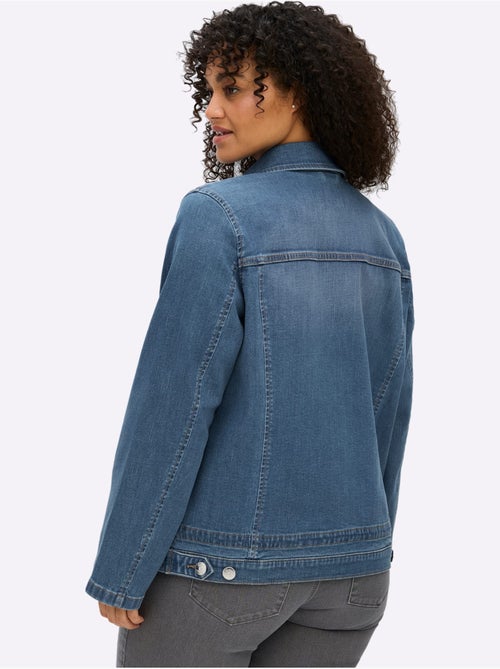 Blazer En Jean - Taille Standard - Sheego - Kiabi