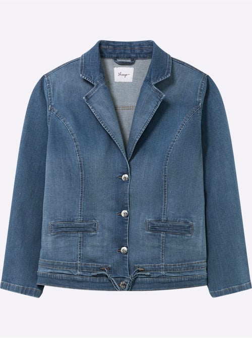 Blazer En Jean - Taille Standard - Sheego - Kiabi