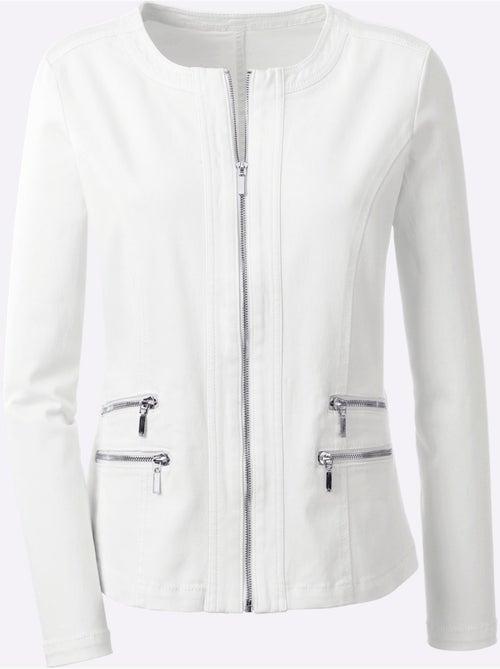 Blazer En Jean Qualité Coton - Taille Standard - Witt - Kiabi