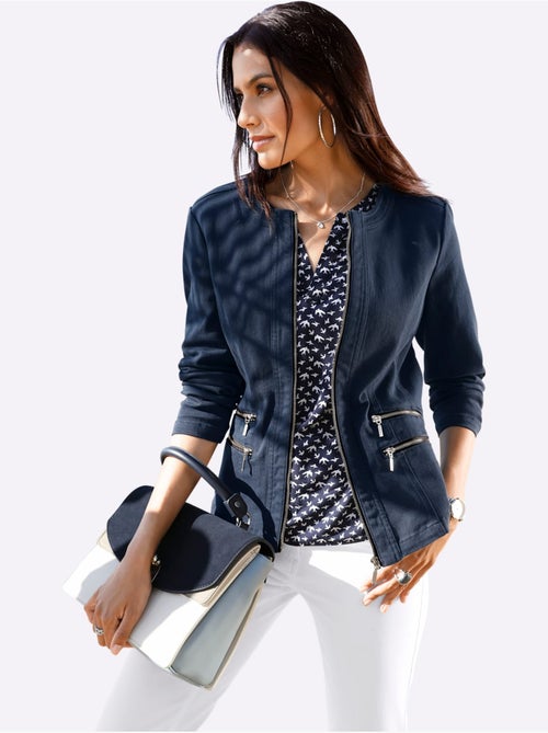 Blazer En Jean Qualité Coton - Taille Standard - Witt - Kiabi