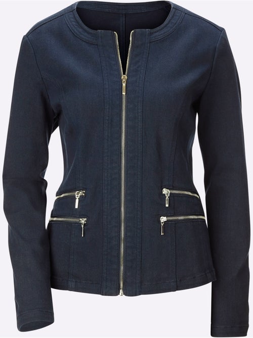 Blazer En Jean Qualité Coton - Taille Standard - Witt - Kiabi