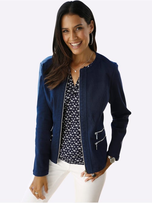 Blazer En Jean Qualité Coton - Taille Standard - Witt - Kiabi