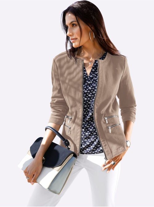 Blazer En Jean Qualité Coton - Taille Standard - Witt - Kiabi