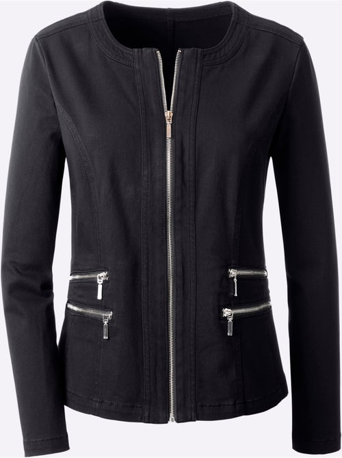 Blazer En Jean Qualité Coton - Taille Standard - Witt - Kiabi