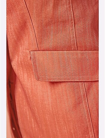 Blazer En Jean Qualité Denim Teintée - Taille Standard - Helline