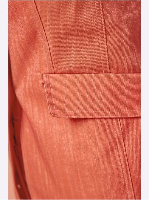 Blazer En Jean Qualité Denim Teintée - Taille Standard - helline - Kiabi