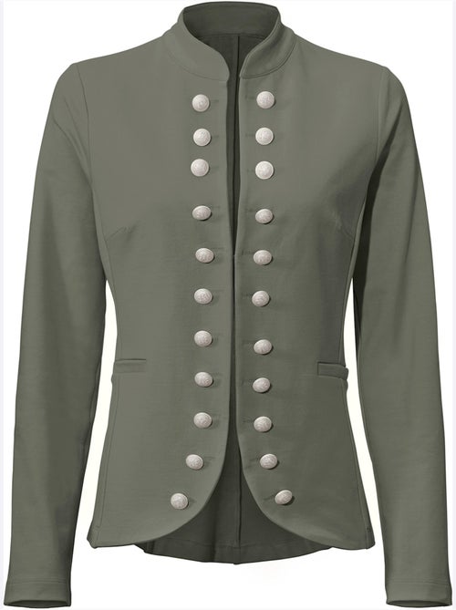 Blazer en jersey - taille standard - helline - Kiabi Blazer en jersey - taille standard - helline - Kiabi