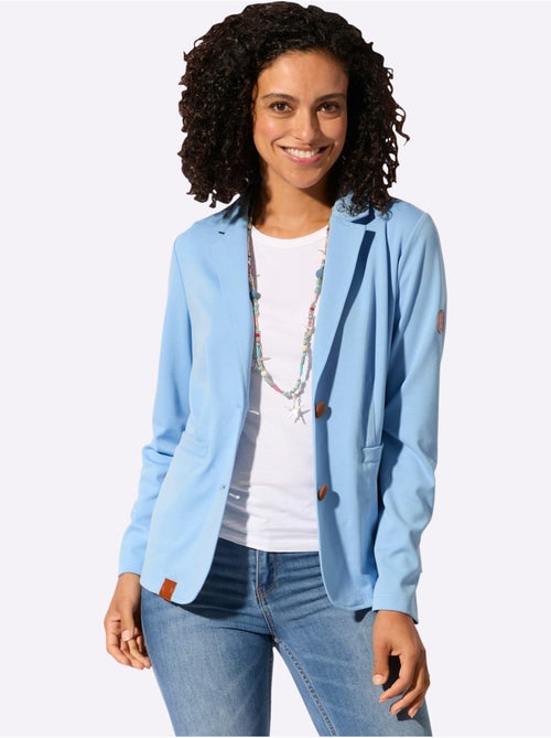 Blazer En Jersey 20% Viscose - Taille Standard - Witt - Kiabi