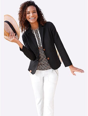 Blazer En Jersey 20% Viscose - Taille Standard - Witt