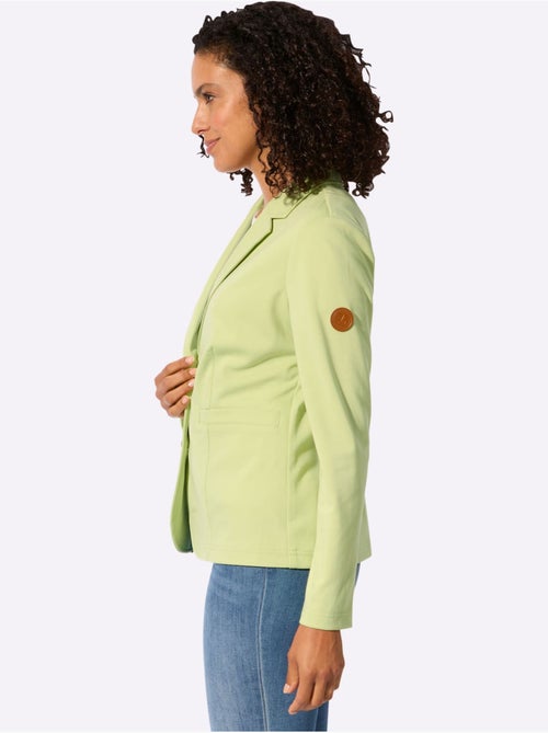Blazer En Jersey 20% Viscose - Taille Standard - Witt - Kiabi Blazer En Jersey 20% Viscose - Taille Standard - Witt - Kiabi