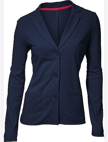 Blazer En Jersey Coupe Sobre Pour Un Look Décontracté Tendance - Taille Standard - Helline