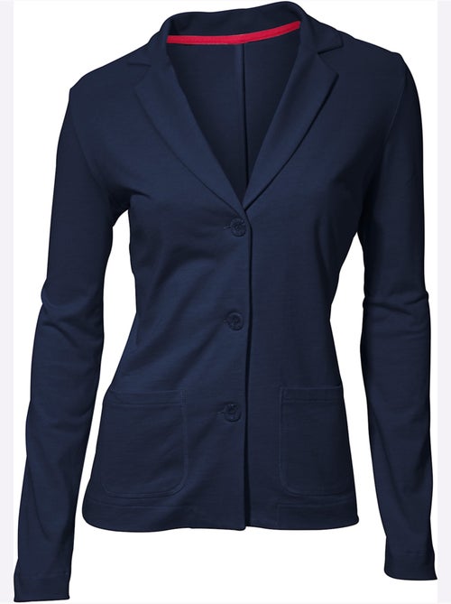 Blazer En Jersey Coupe Sobre Pour Un Look Décontracté Tendance - Taille Standard - helline - Kiabi