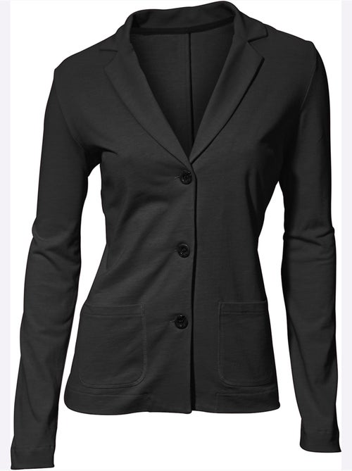 Blazer En Jersey Coupe Sobre Pour Un Look Décontracté Tendance - Taille Standard - helline - Kiabi