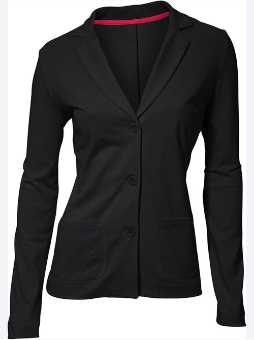 Blazer En Jersey Coupe Sobre Pour Un Look Décontracté Tendance - Taille Standard - helline - Kiabi