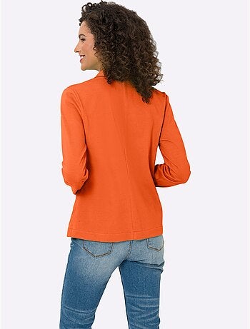 Blazer En Jersey Coupe Sobre Pour Un Look Décontracté Tendance - Taille Standard - Helline